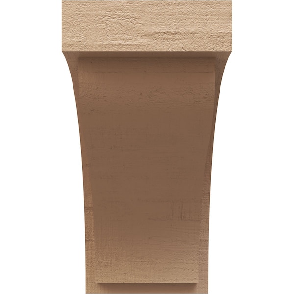 12in. W X 24in. D X 24in. H Series 1 Helena Rough Cedar Woodgrain TimberThane Corbel, Primed Tan